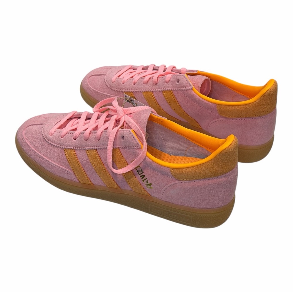 Adidas Women's Pink and Gold Sneakers NEW - Picture 10 of 13
